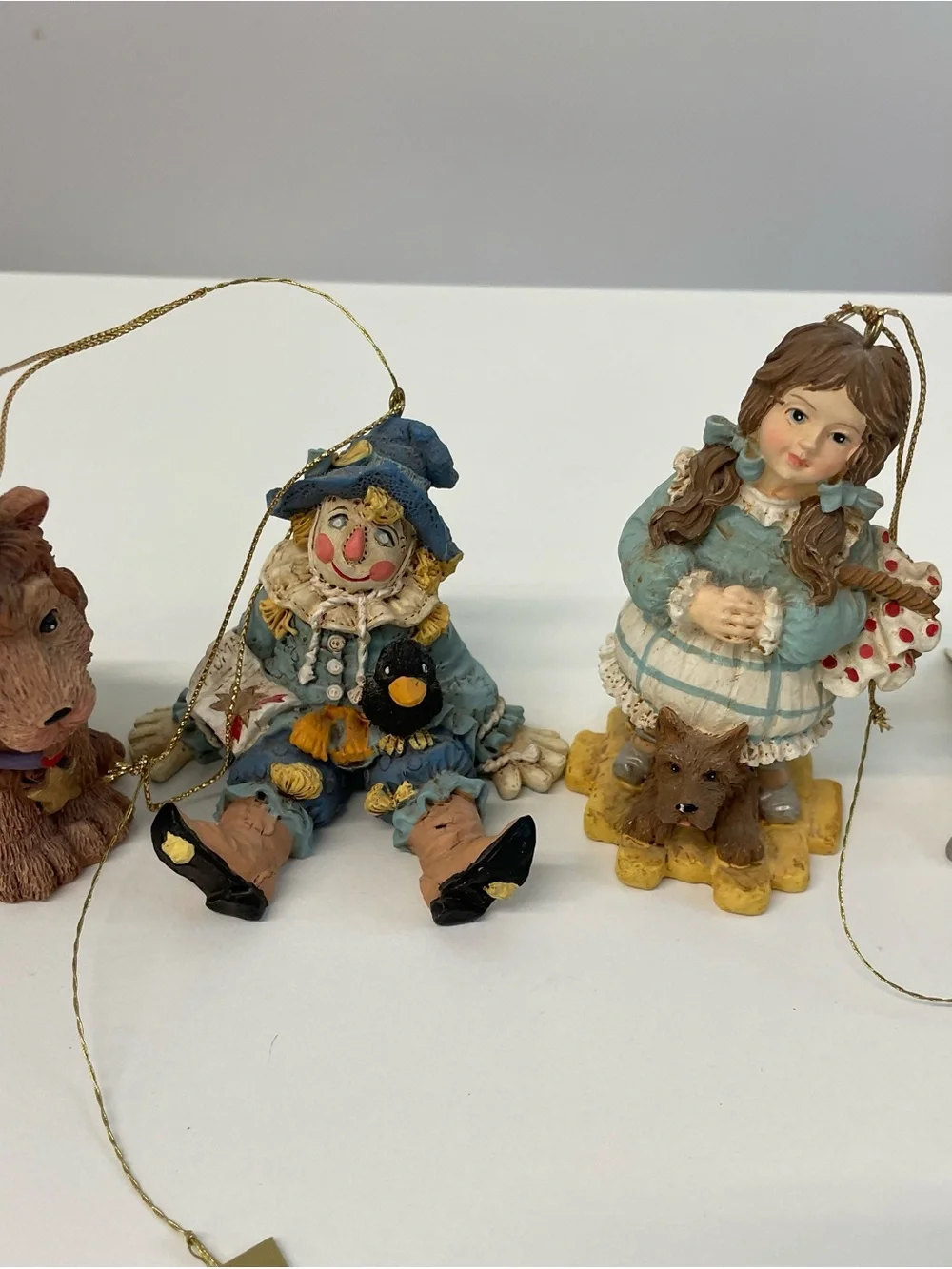 Wizard of Oz Complete Set Collect Holiday Ornament - Decorative Hanging Figurine